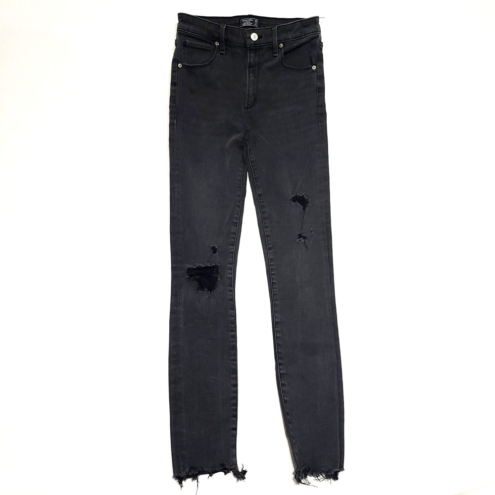 Y2K Abercrombie Fitch Jeans Womens 26 2 R Simone High Rise Super Skinny
